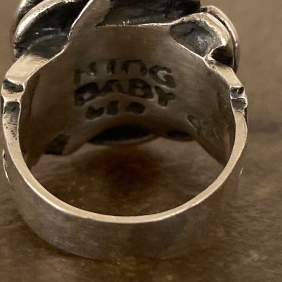 925 sterling silver queen baby rose ring - Picture 2 of 3